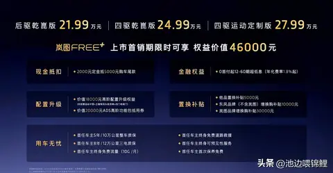 岚图FREE+首度亮相，华为系统加持，21.99万起能否撼动市场？